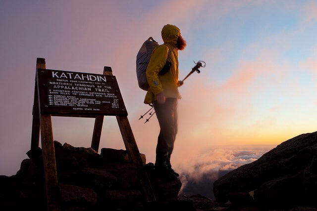 Katahdin_JeffreyStylos_Flickr train for a thru-hike
