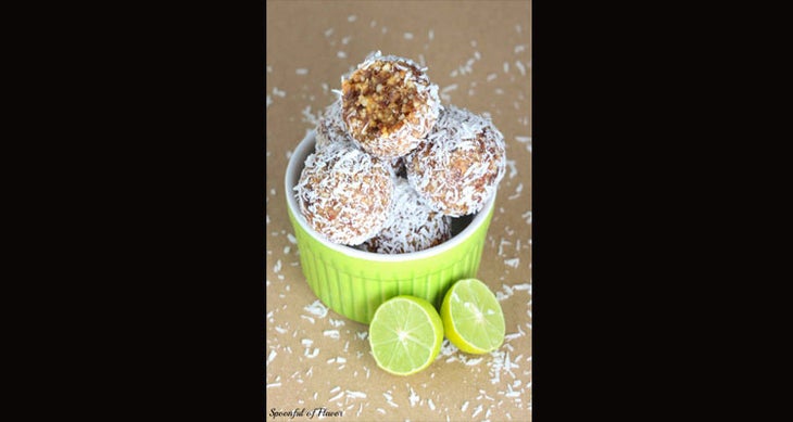 Key Lime Coconut Bites paleo snack
