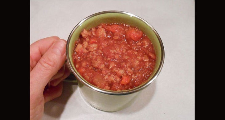 Turkey Stew This recipe is the most complicated of the group, but it’s worth it. Make double batches to freeze for your next trip. Make this recipe.