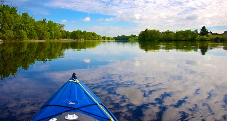 Kayaking summer cross-training