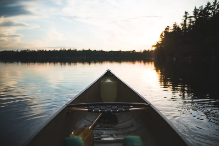 Voyageurs National Park: Paddling Paddling through quiet wilderness of Northern Minnesota.