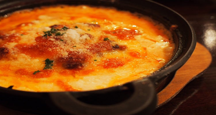 "deconstructed lasagna"