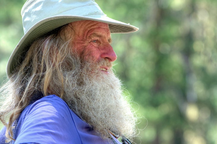George “Billy Goat” Woodward badass older hikers woodward
