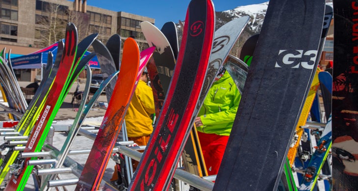 Brands ski test