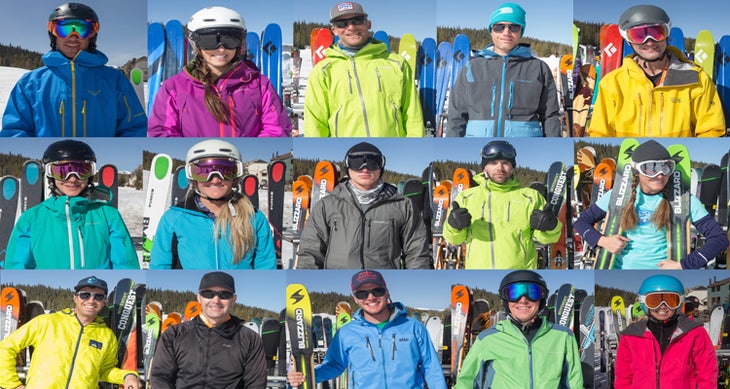Motley Crew ski test