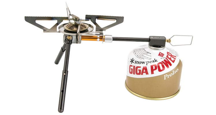 Snow Peak BiPod Stove GS-370-US Camping Backpacking Stove Snow Peak BiPod Stove GS-370-US Camping Backpacking Stove