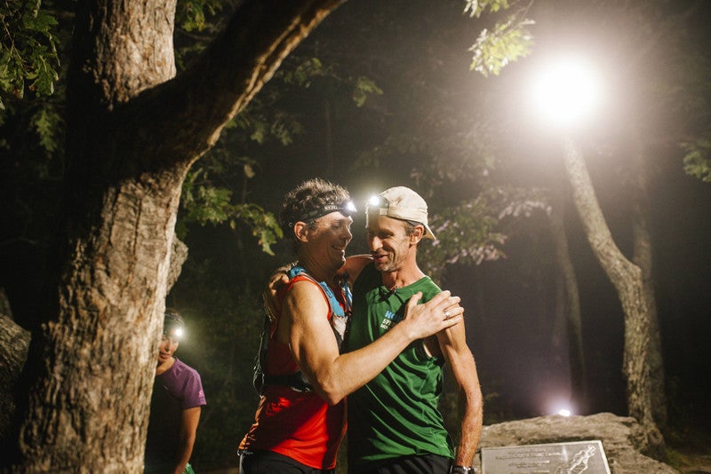 "Karl Meltzer and Scott Jurek"