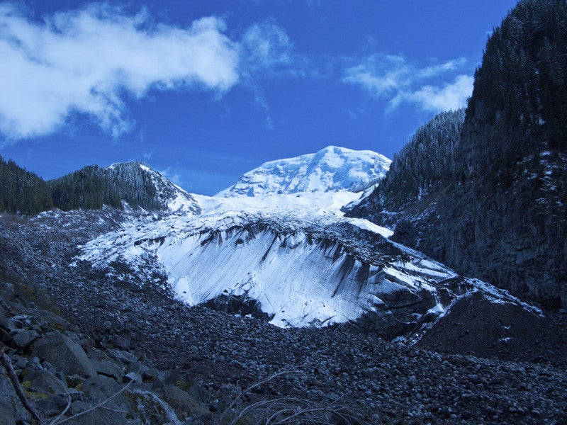"rainier and carbon glacier"