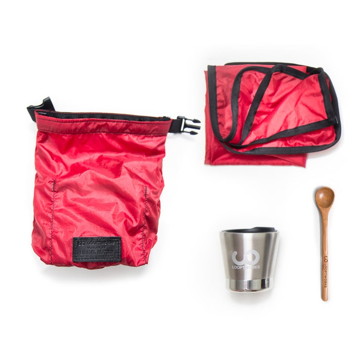 Looptworks Packable Coffee Kit, $59 looptworks
