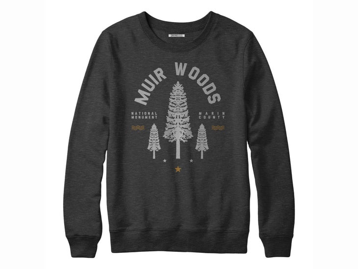 Parks Project Muir Woods Crew Neck Sweatshirt, $60 muir woods sweatshirt