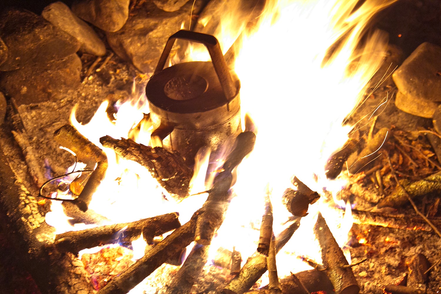 "Campfire in the Catskills"