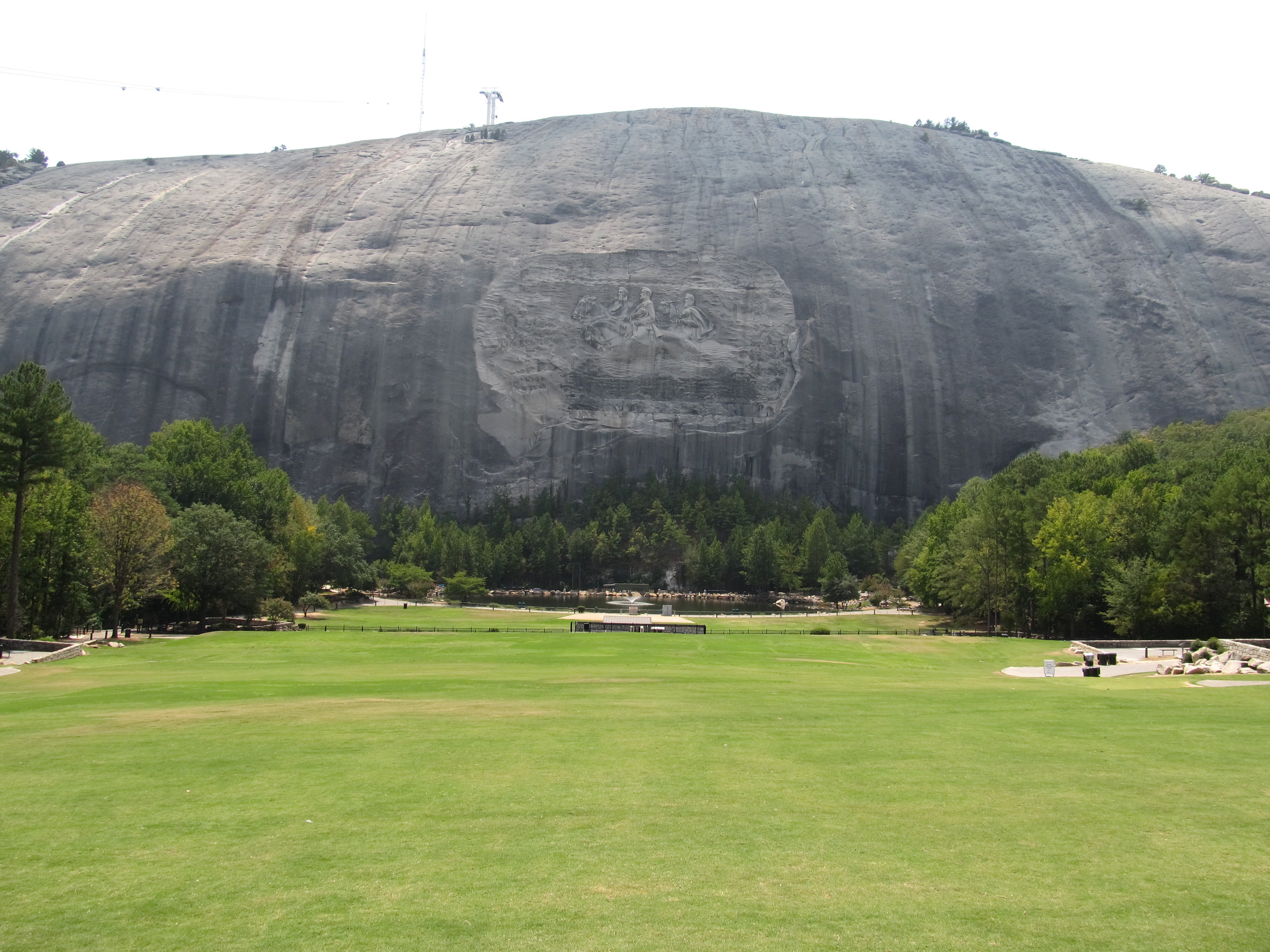 "Stone Mountain carving"