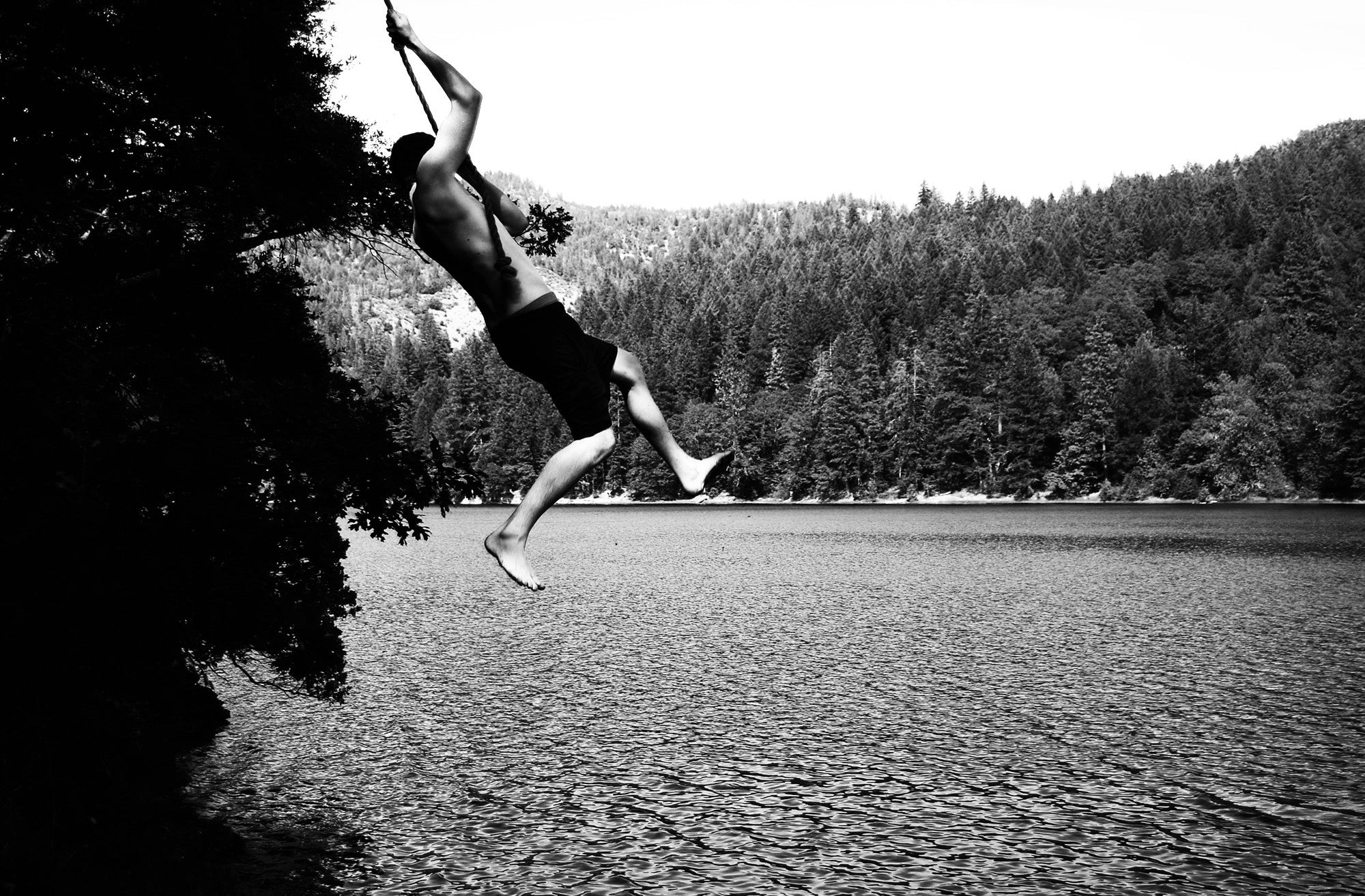 "swimming hole rope swing"