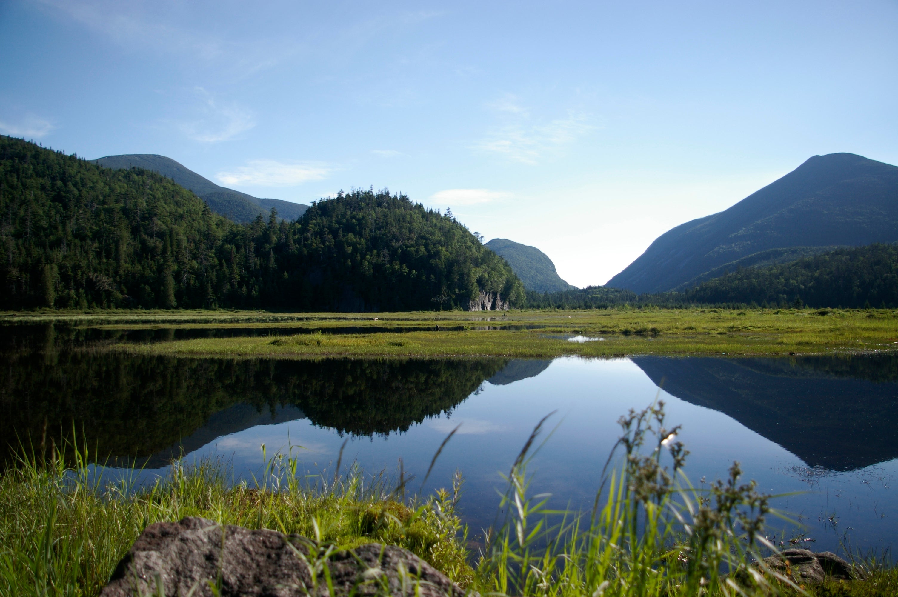 "A lake in Adirondacks"