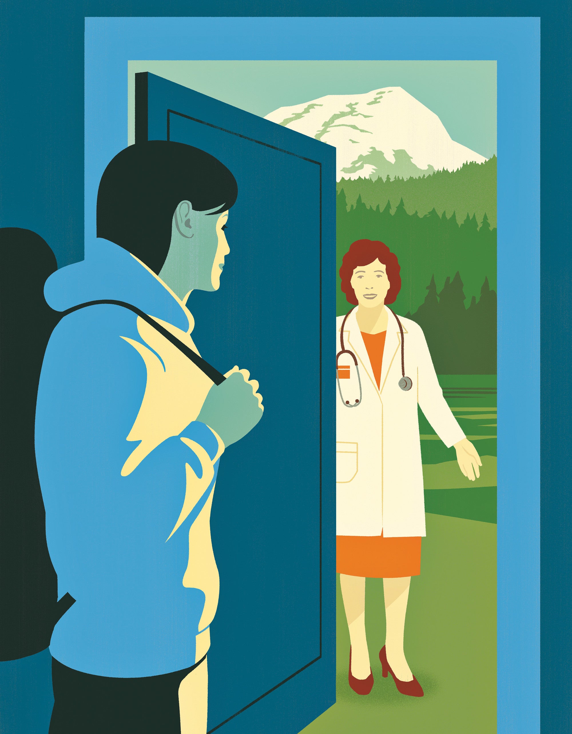 "treating ptsd with hiking"