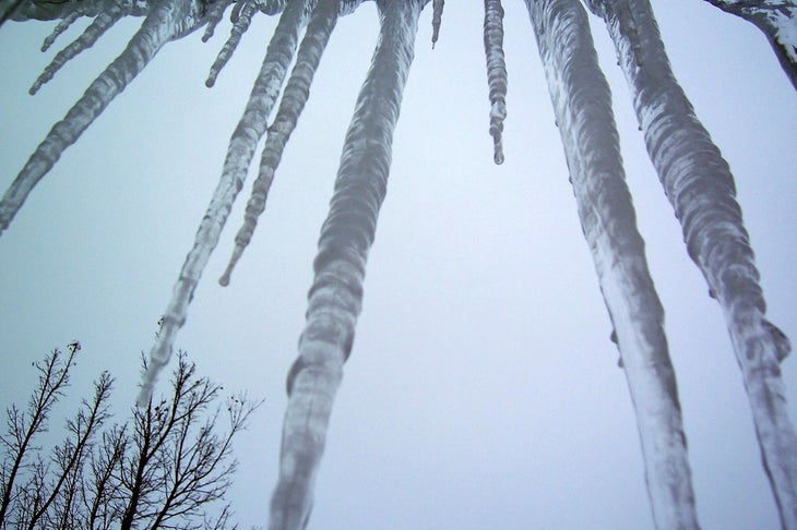 icicles None