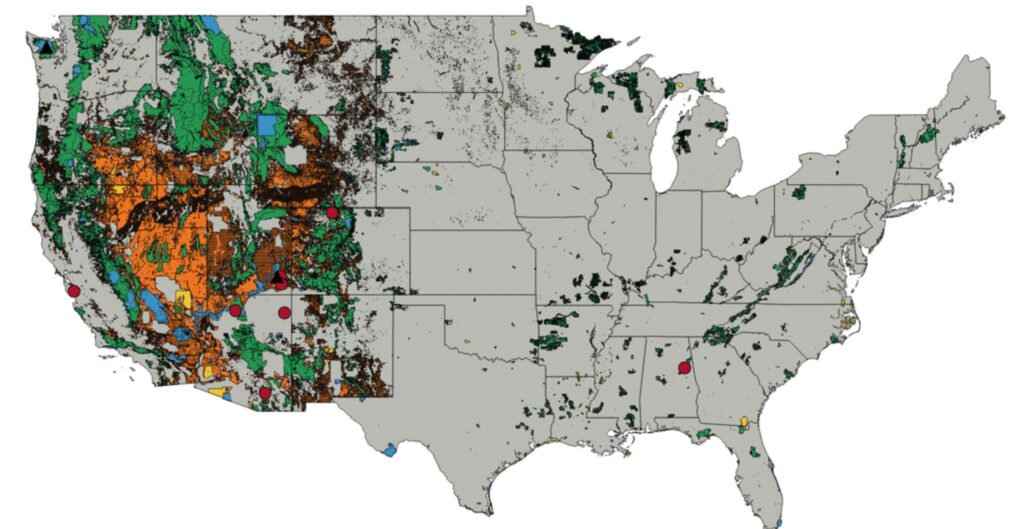Land Use Interactive Map at Moses - Public Lands Map 1024x529