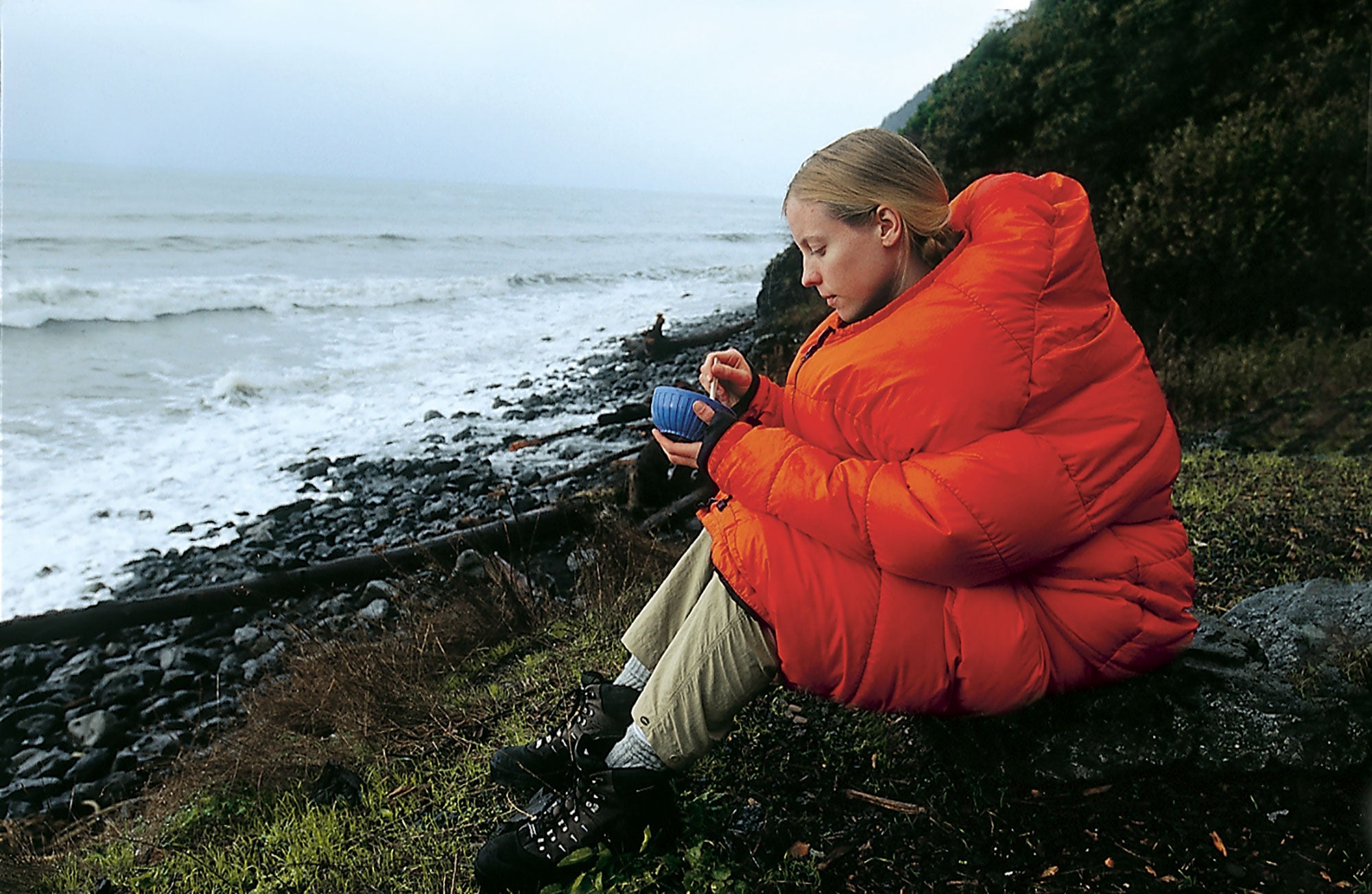 "editors choice 2002 wearable sleeping bag"