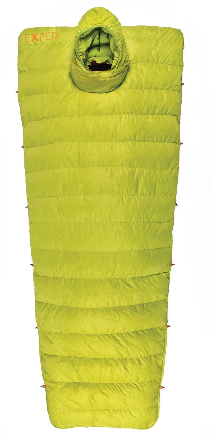 BP0418_BAGS_ExpedHyperquilt Gear Guide Exped Hyperquilt sleeping bag