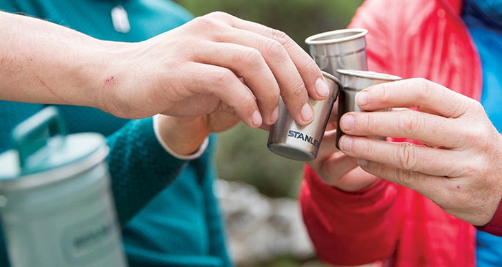 Stanley SS shot glass set Serefe! (cheers in Turkish) pc: Caveman Collective