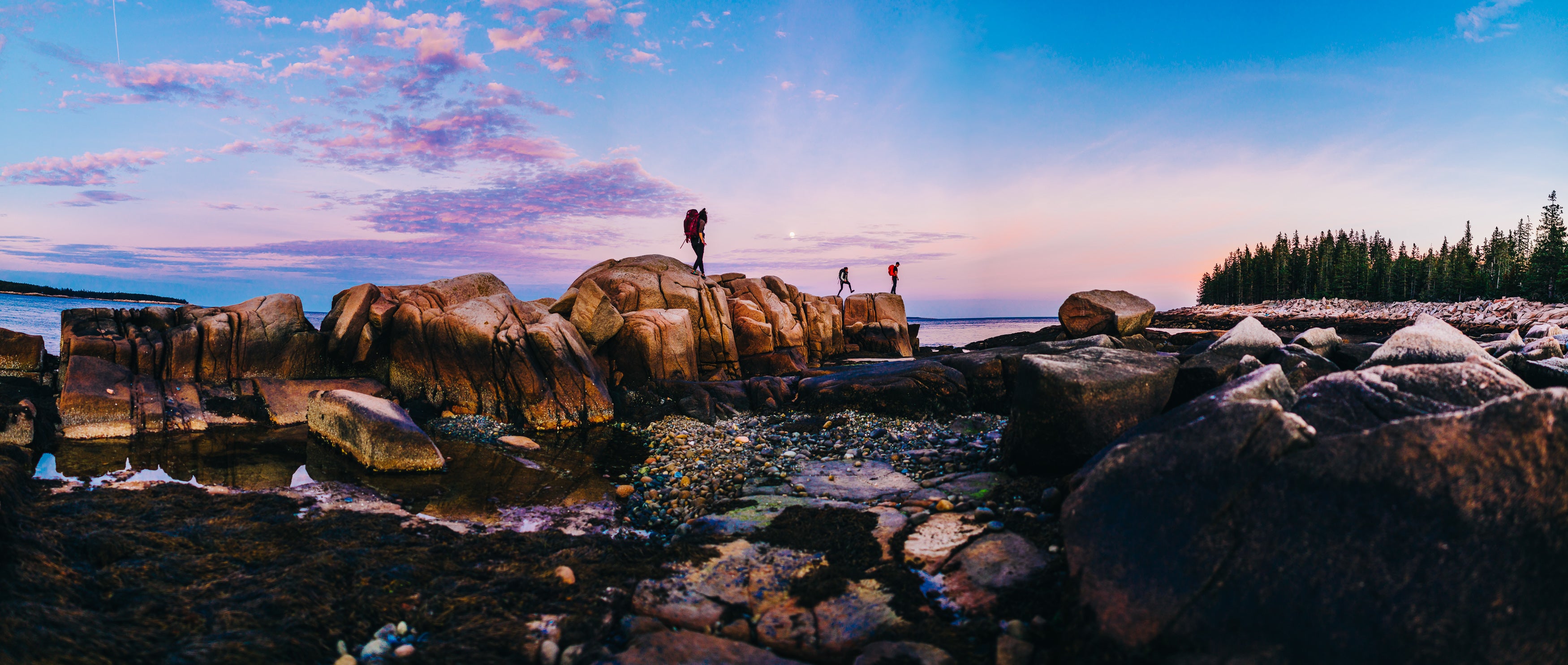"Acadia National Park with Gregory Packs"
