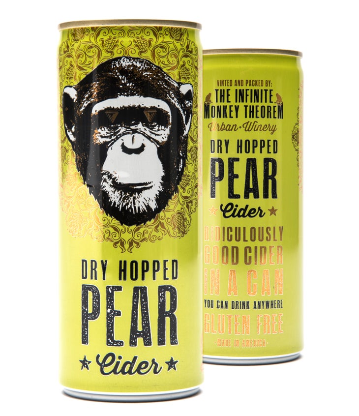 Infinite Monkey Theorum The Infinite Monkey Theorem Dry Hopped Pear Cider
