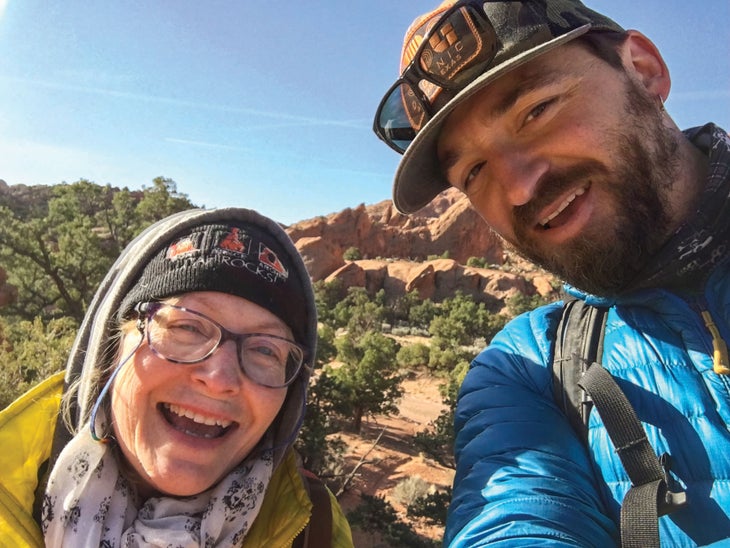 Spread-the-Love-Mom's-Big-Adventure Hiking with Mom