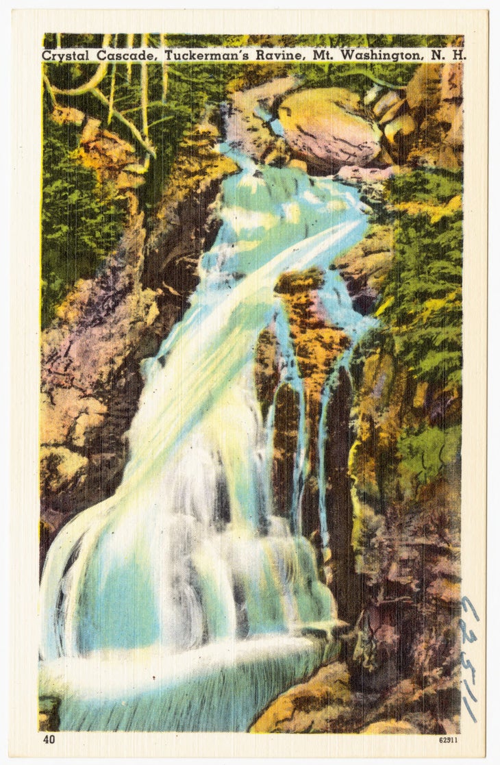 Crystal_Cascades,_Tuckerman's_Ravine,_Mt._Washington,_N.H_(62511) Crystal Cascade