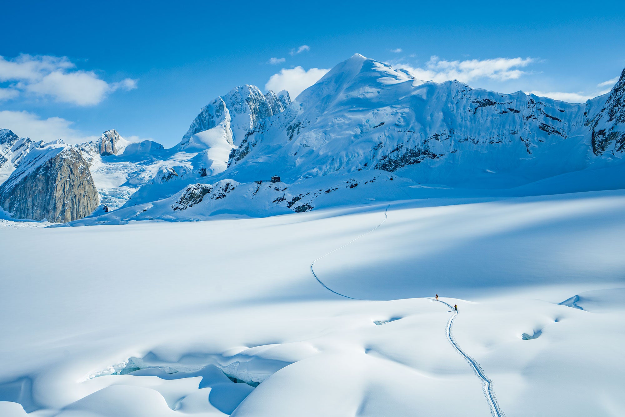 "Denali National Park skiing"