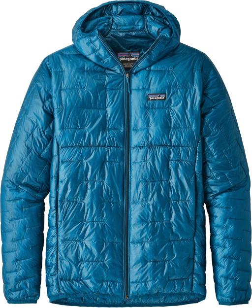 micro puff hoodie None