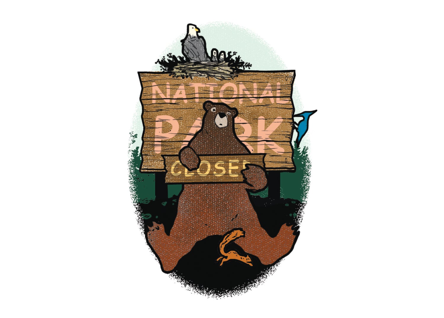 "National Park Closed"