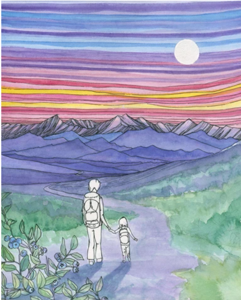 "Basecamp Mother's Day Print"