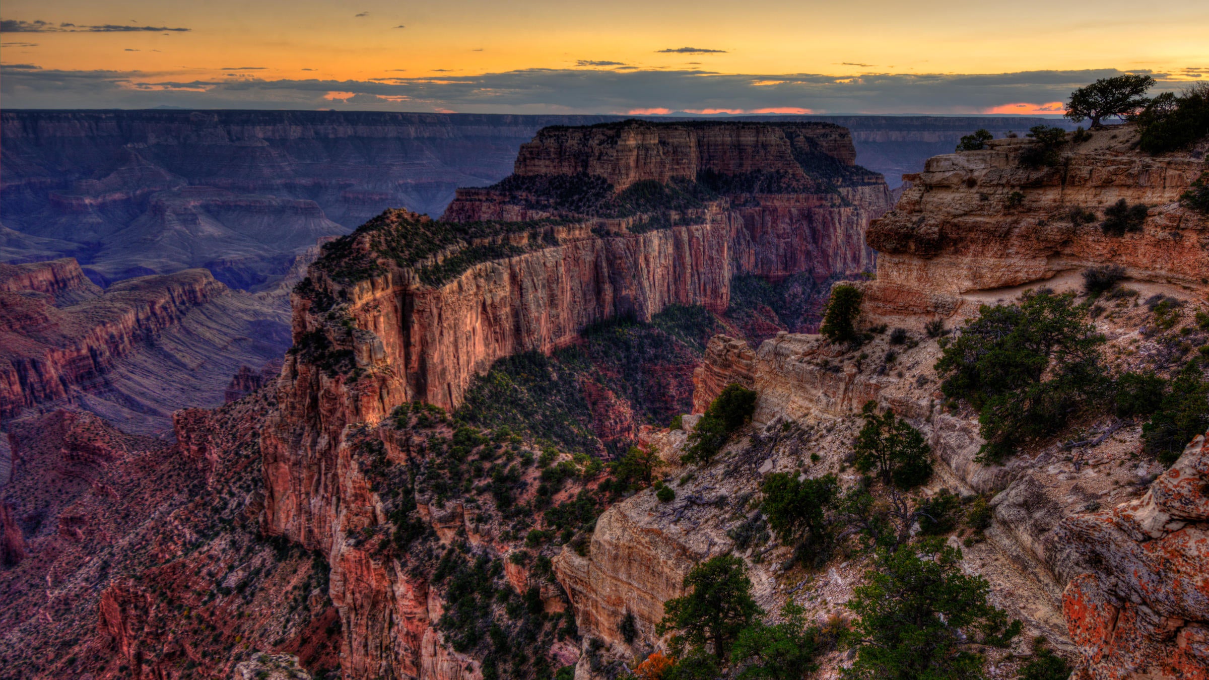The view from Crazy Jug Point
