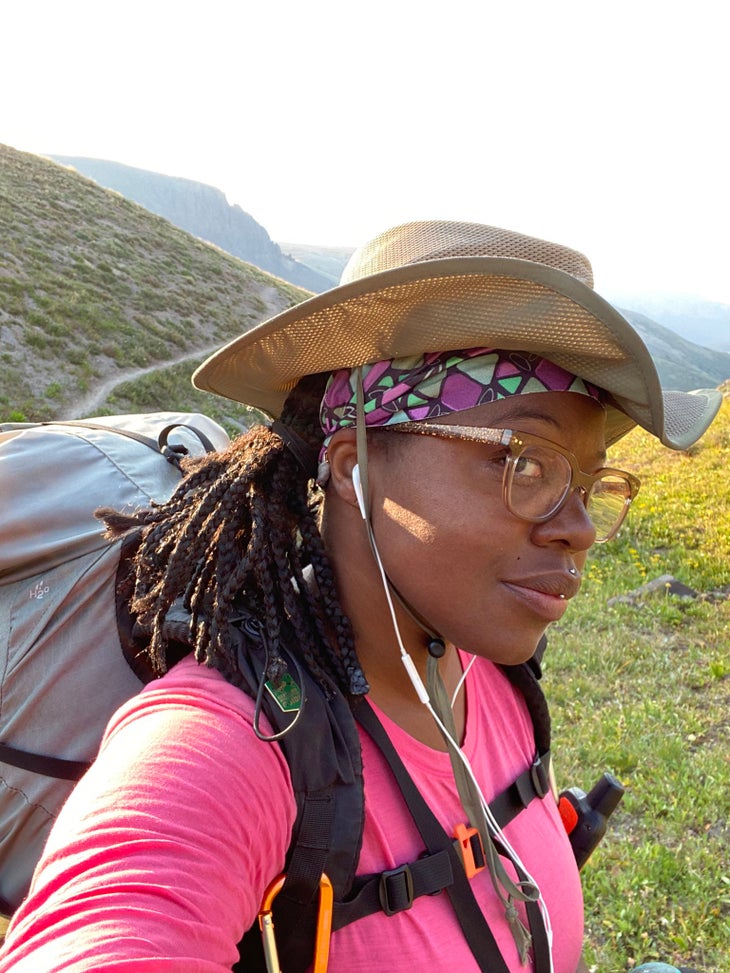 patricia-cameron-co-self-portrait Patricia Cameron hiking