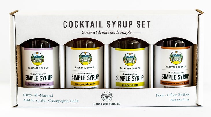 Simple Syrup Backyard Soda Co. Simple Syrup Gift Pack