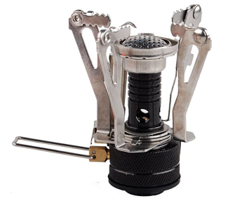 DragonPad Ultralight Backpacking Canister Camp Stove with Piezo Ignition