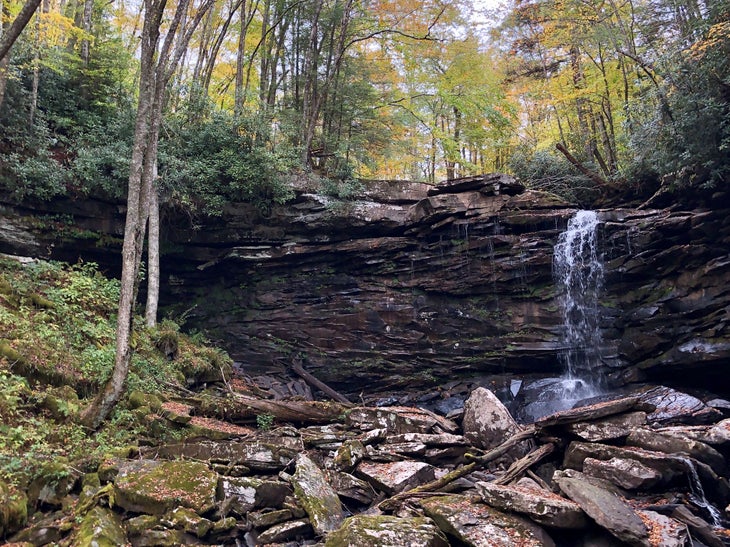 birthplace of rivers waterfall