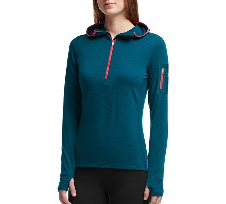 Icebreaker Terra Long Sleeve Hood Icebreaker
