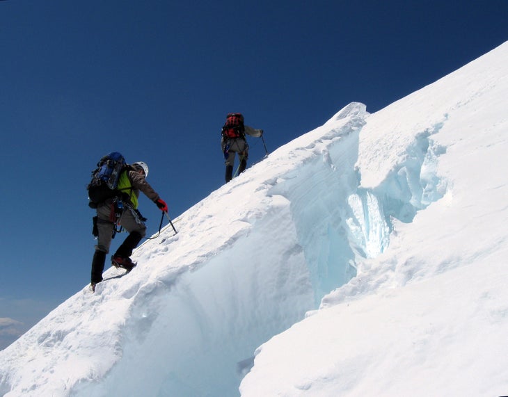 mountaineers mountaineers on Mt. Rainier