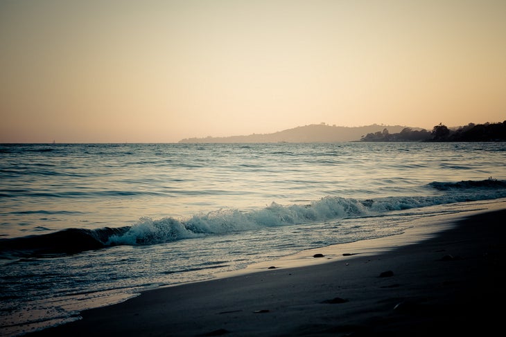 ocean santa barbara None