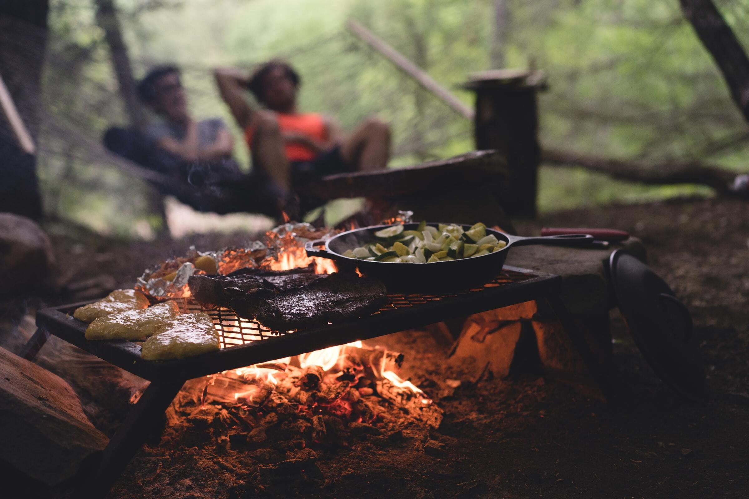 Cooking up a backcountry feast