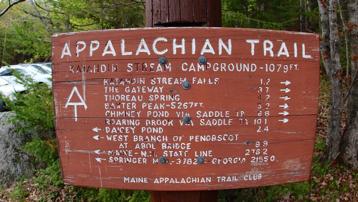 Appalachian Trail Sign