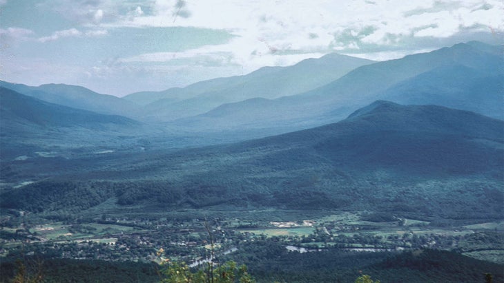 View of mountains