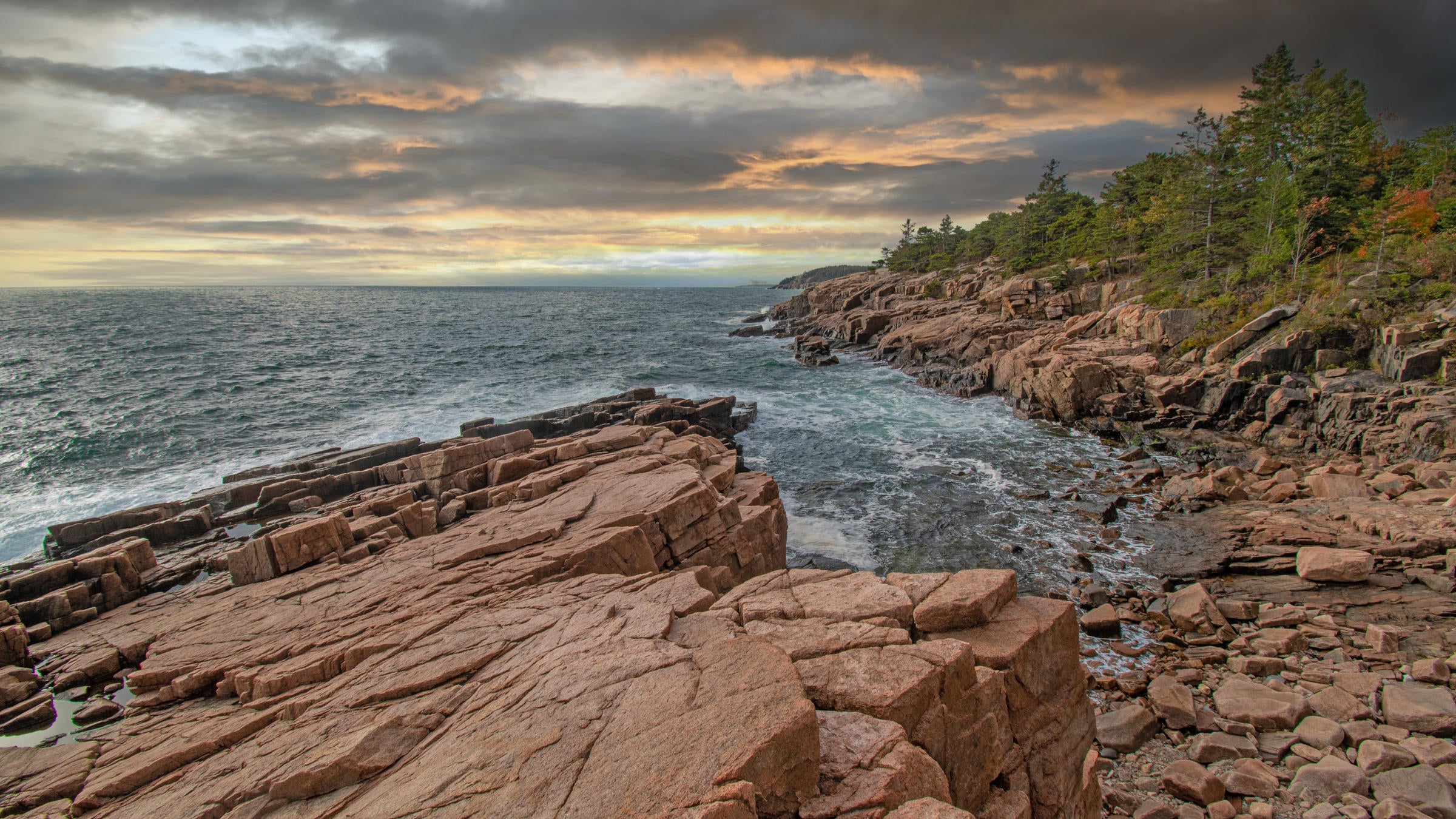 Ocean Path Trail, Acadia National Park