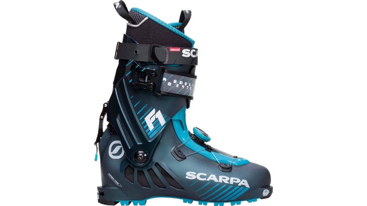 The Scarpa F1 ski boot