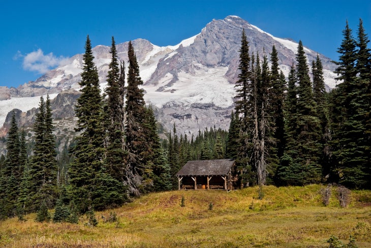 Patrol Cabin at Indian Henry's Hunting Ground