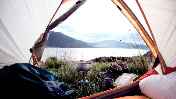 tent door pic
