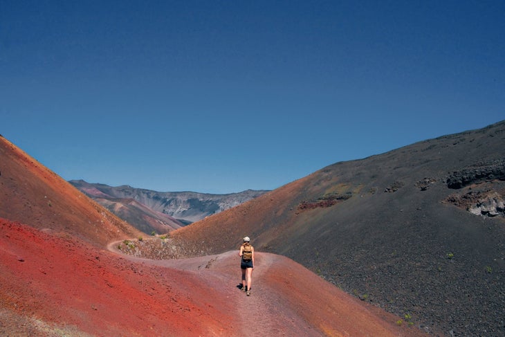 Sliding Sands Trail in Haleakalā National Park 