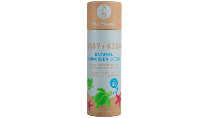 Raw Elements Baby and Kids Zero Waste Sunscreen Stick