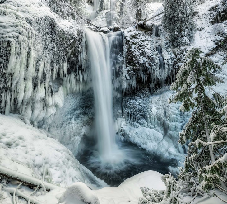 Falls Creek Falls Gifford Pinchot National Forest, WA